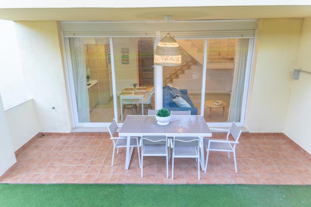 Adosado Con Piscina, Garaje, Jardin Y Playa ロス・カーニョス・デ・メカ エクステリア 写真